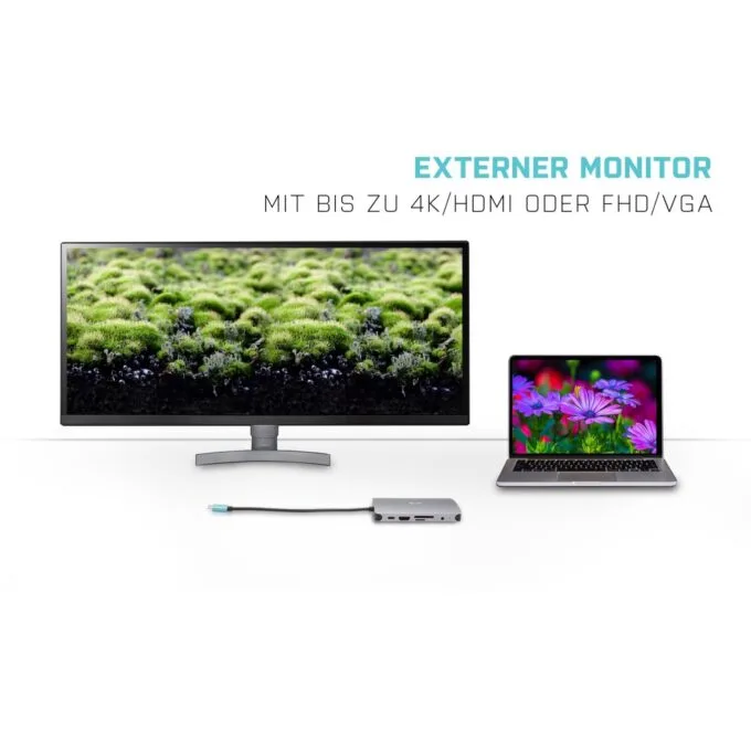 D I-TEC USB-C NANO DOCK HDMI VGA - Compact Dock — image 4