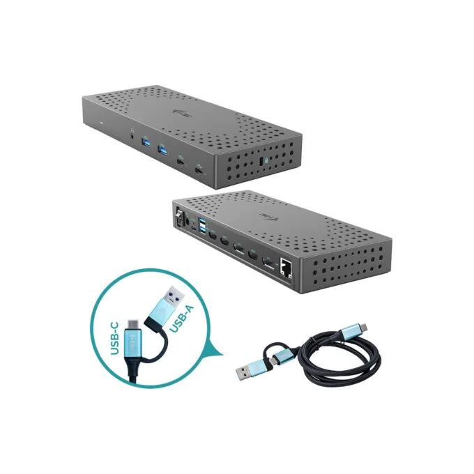 D I-TEC USB-C Thunderbolt 14-in-1 PD 100W DockingStation — image 1