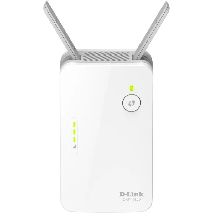 D-Link DAP-1620/E - AC1200 Wi-Fi 5 Wall-Plug Range Extender, Dual-Band, 1× Gigabit LAN, White — image 1