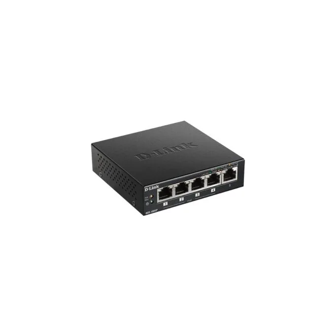 D-Link DGS-1005P E PoE+ 60W - DGS-1005P - 5-Port Gigabit PoE+ Switch — image 2