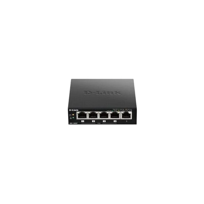 D-Link DGS-1005P E PoE+ 60W - DGS-1005P - 5-Port Gigabit PoE+ Switch — image 1