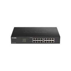 D-Link DGS-1100-16V2 - 16-Port Managed L2 Gigabit Switch - Fanless Rackmount, 125 MHz CPU, 16 MB Flash, Black