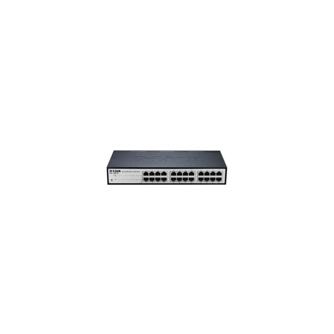 D-Link DGS-1100-24V2 - 24-Port Gigabit Managed L2 Switch, 1U Rackmount, Black/Grey — image 1