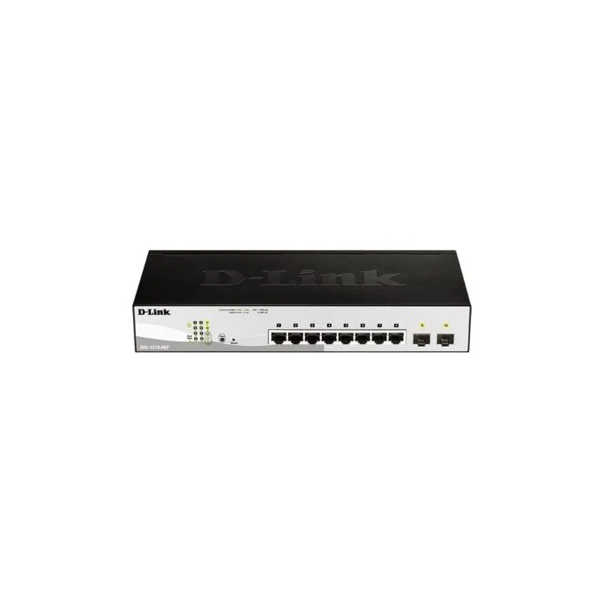 D-Link DGS-1210-08P PoE Switch - DGS-1210-08P - 8-Port Gigabit, Smart Web-Managed — image 1