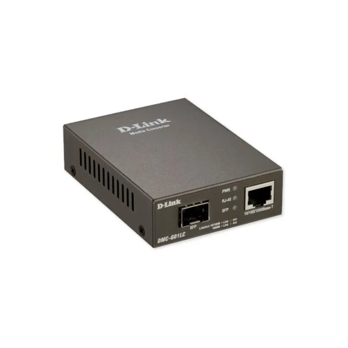 D-Link DMC-G01LC Gigabit Ethernet SFP Converter - DMC-G01LC - Compact, fanless — image 1