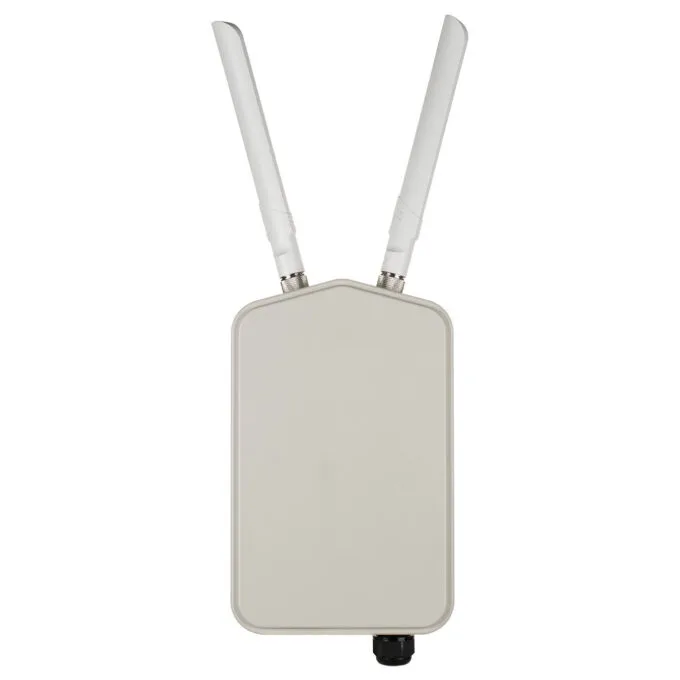 D-Link DWL-8720AP - AC1300 Dual-Band Outdoor Access Point, IP67, White, PoE — image 1