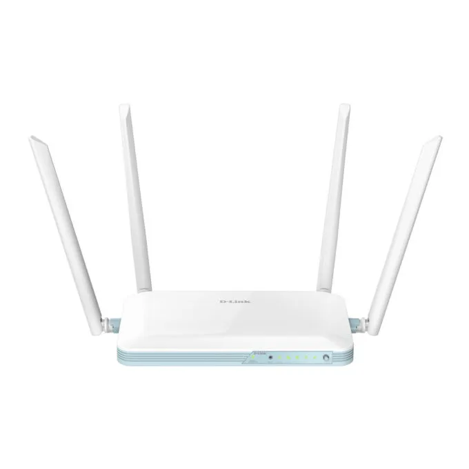 D-Link G403E Eagle Pro AI N300 4G Router - White - 2.4 GHz Wi-Fi 4 (802.11n), 4x LAN — image 1