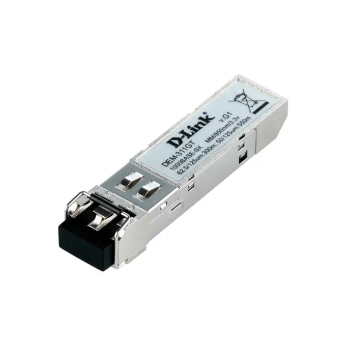 D-Link MiniGBIC SFP 1000BaseSX - DEM-311GT - Multimode LC, 850nm, 550m, Metallic — image 1