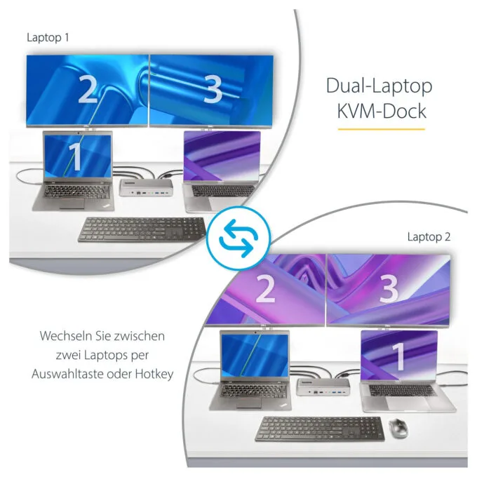 D StarTech 129UE-USBC-KVM-DOCK — image 12