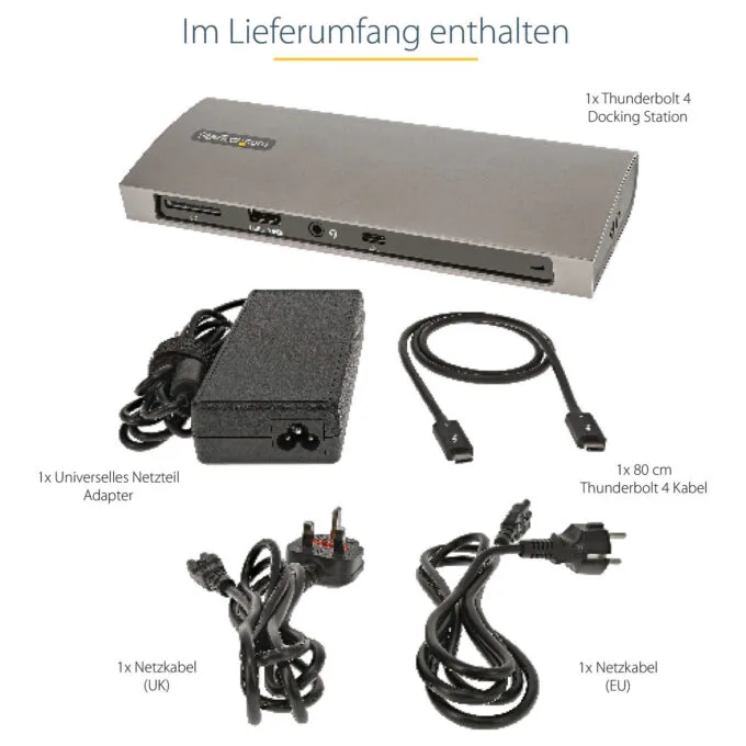 D StarTech THUNDERBOLT 4 DOCK 96W PD — image 5