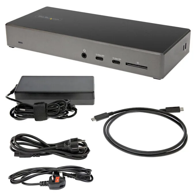 D StarTech TRIPLE 4K USB C DOCK -100W PD — image 8