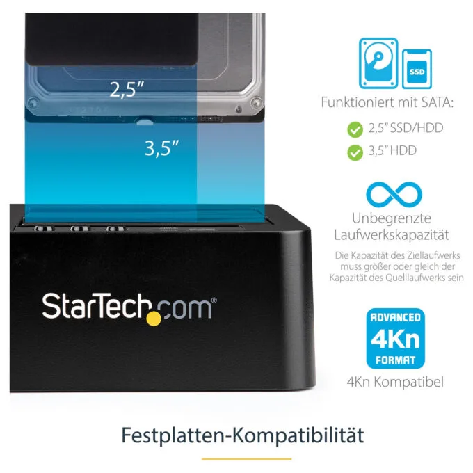 D StarTech USB 3.1 HDD DUPLICATOR DOCK — image 11