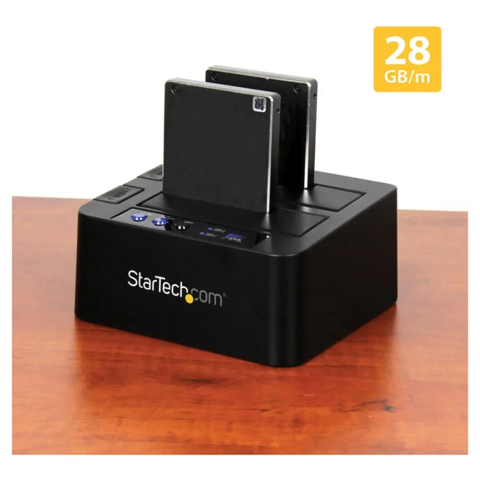 D StarTech USB 3.1 HDD DUPLICATOR DOCK — image 7