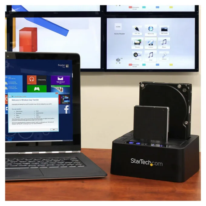 D StarTech USB 3.1 HDD DUPLICATOR DOCK — image 8