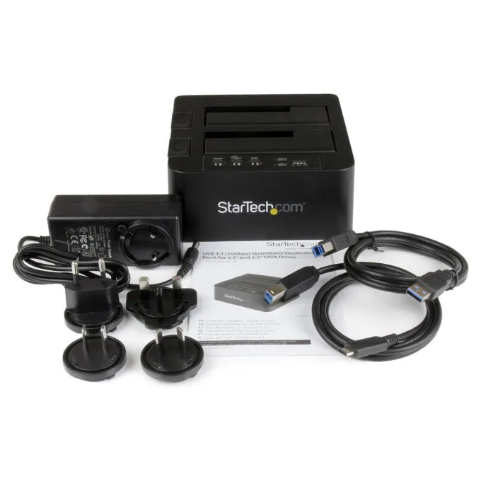 D StarTech USB 3.1 HDD DUPLICATOR DOCK — image 9