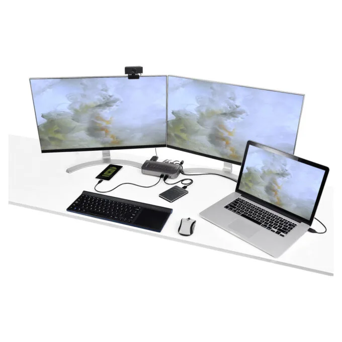 D StarTech USB-C USB-A DOCK - HYBRID USB — image 8