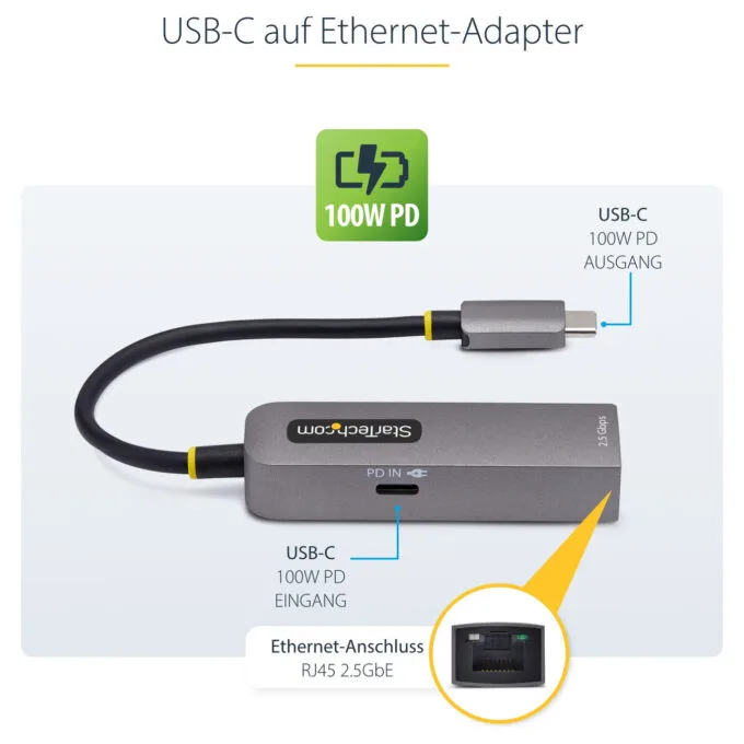 D StarTech USB TYPE-C ETHERNET ADAPTER — image 9