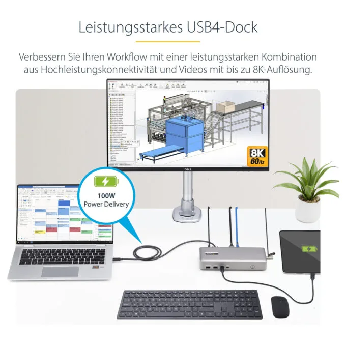 D StarTech USB4 DOCKING STATION DUAL 4K — image 16