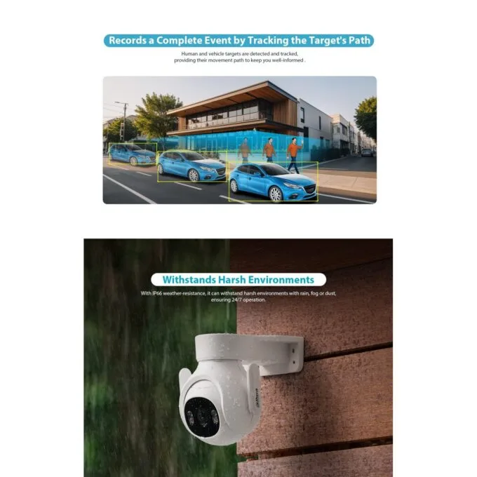Dahua IP 3.0MP 3.6mm Wifi PT Dome Dual Illumination - P3B-PV - 3.0MP, 3.6mm, Wifi, PT Dome, Dual Illumination — image 7