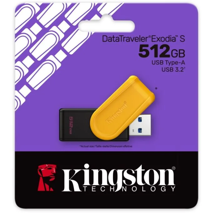 DataTraveler Exodia S USB 3.2 - Exodia S - 512GB USB Flash Drive — image 3
