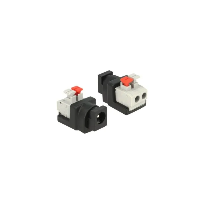 DC 5.5x2.1mm Socket to Terminal Block - 2Pin, Adapter — image 1