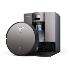 DEEBOT X11 OmniCyclone Schwarz Saug-Wisch-Roboter mit Reinigungsstation