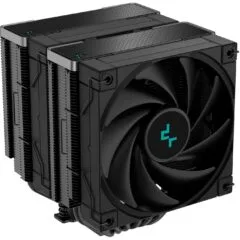 DeepCool AK620 Zero Dark CPU Air Cooler - Dual 120mm FDB Fans 260W