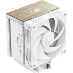 DeepCool AK700 Digital White 120mm CPU Air Cooler with LCD Display - 7 Heat Pipes