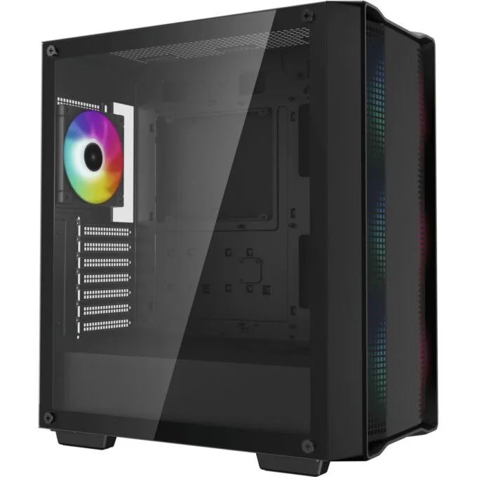 DeepCool CC560 ARGB V2 Mid Tower PC Case - Black — image 2