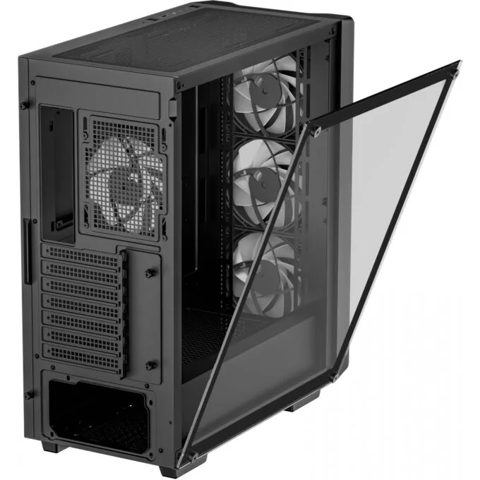 DeepCool CC560 ARGB V2 Mid Tower PC Case - Black — image 10