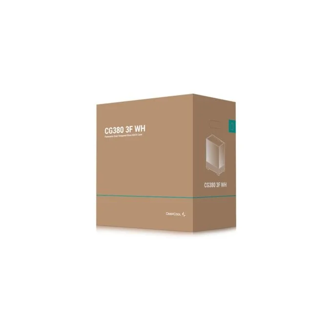 Deepcool CG380 3F White M-ATX Tower Case — image 10