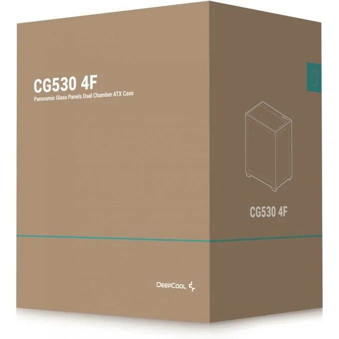 DeepCool CG530 4F Midi Tower PC Case Black — image 4