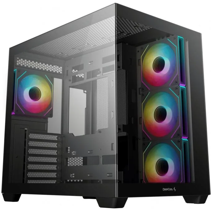 DeepCool CG530 4F Midi Tower PC Case Black — image 1
