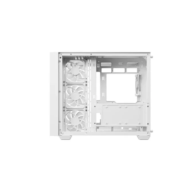 DeepCool CG530U 4F WH ATX Curved Glass Panoramic Case White - R-CG530U4FWH — image 4