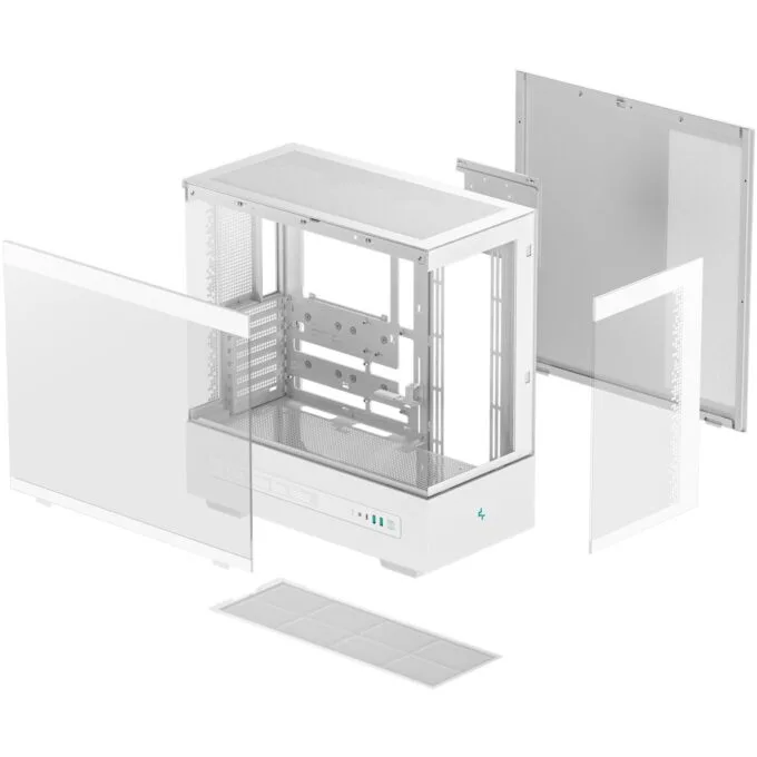 DeepCool CH690 Digital Mid-Tower PC Case White — image 11