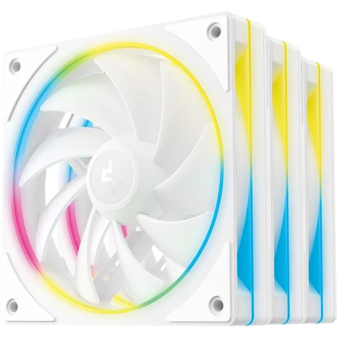 DeepCool Fan - FL12 SE - 120mm 3IN1 White — image 1