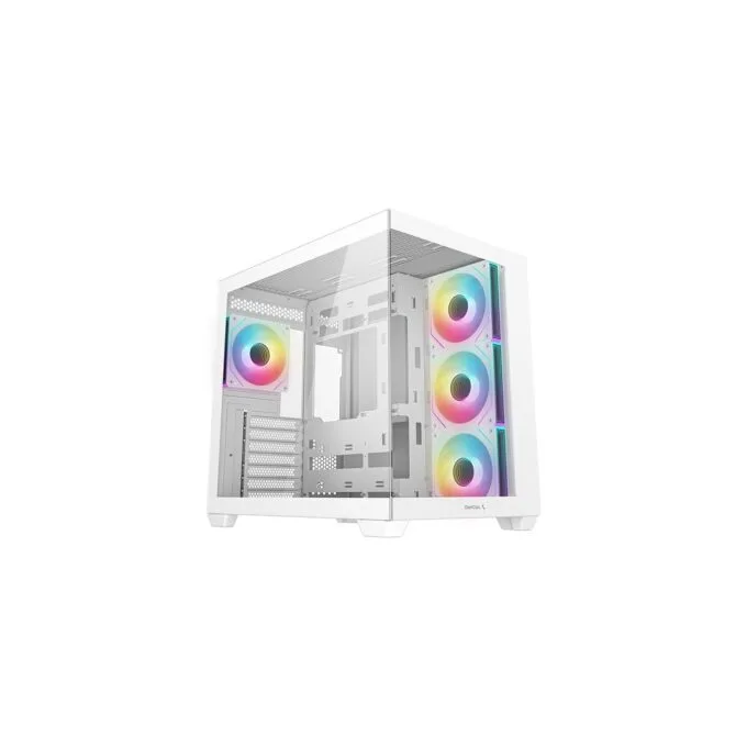 DeepCool Midi Tower - CG530 4F - White — image 1