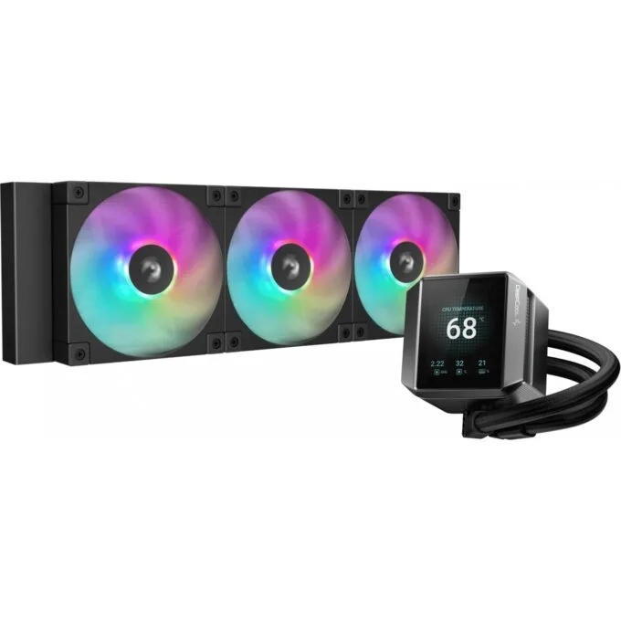 DeepCool MYSTIQUE 360 ARGB 360mm AIO Liquid CPU Cooler — image 1