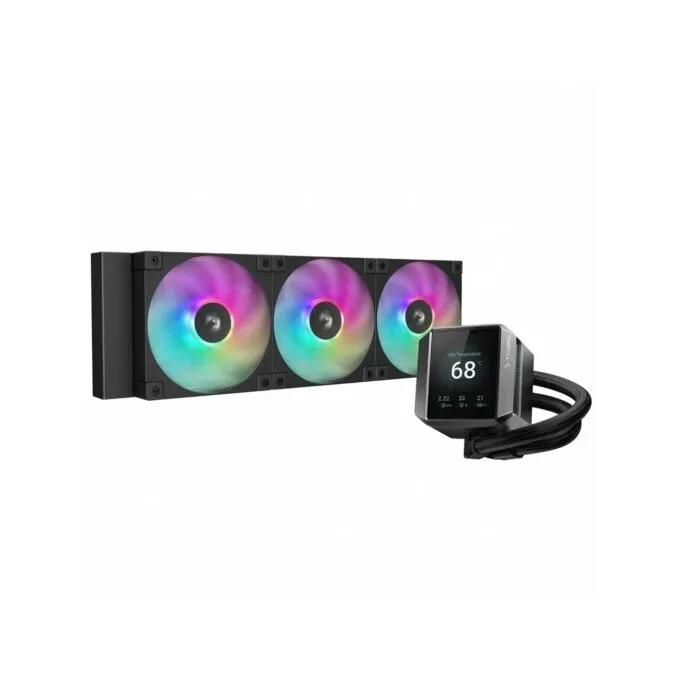Deepcool Spartacus 360 LCD CPU Liquid Cooler - 360mm AIO Black — image 1
