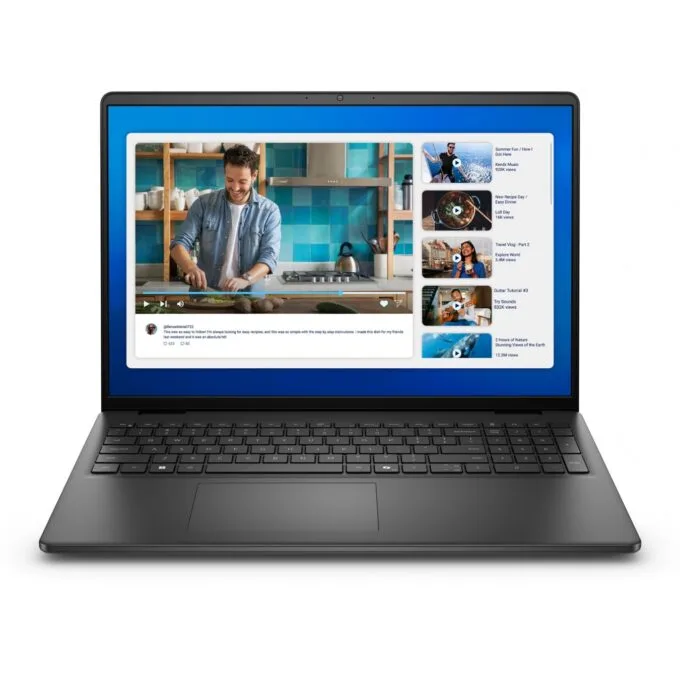 Dell 16 DC16250 C5-120U - Black, 16 GB DDR5, Intel Core i5-120U, 1 TB PCIe SSD, 16-inch IPS display, Windows 11 Pro — image 2