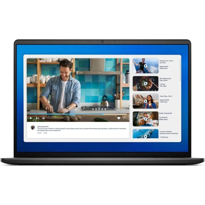 Dell 16 DC16250 C5-120U - Black, 16 GB DDR5, Intel Core i5-120U, 1 TB PCIe SSD, 16-inch IPS display, Windows 11 Pro — image 1