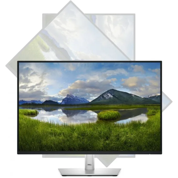 Dell 24-inch IPS Monitor - P2425E - 1920x1200, 16:10, Flat, 100Hz, 5ms, HDMI DP USB-C, Black/Silver — image 8