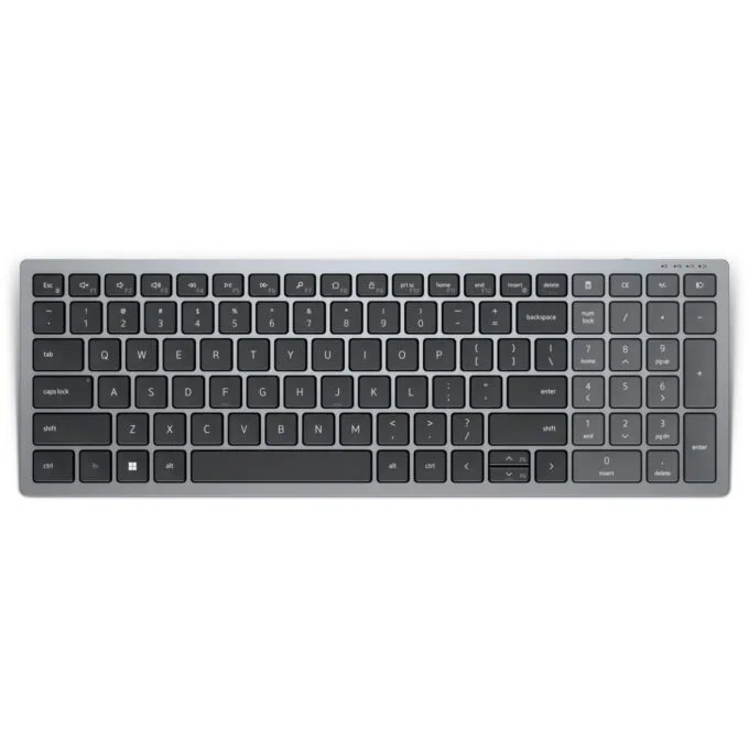 DELL KB740 Wireless Keyboard - KB740 - QWERTZ, Titan Gray, 2.4 GHz — image 1