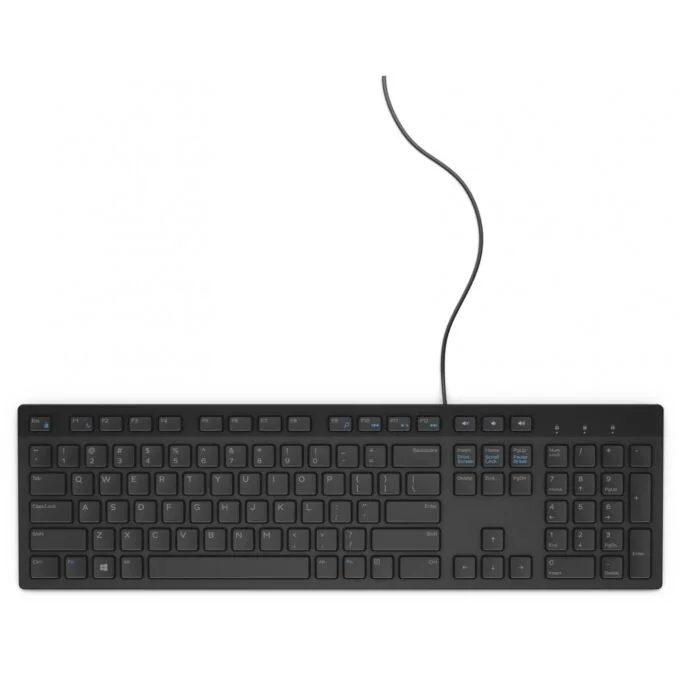 DELL Multimedia Keyboard KB216 - KB216 - Wired USB, 100% Full-size, Windows OS legends — image 2