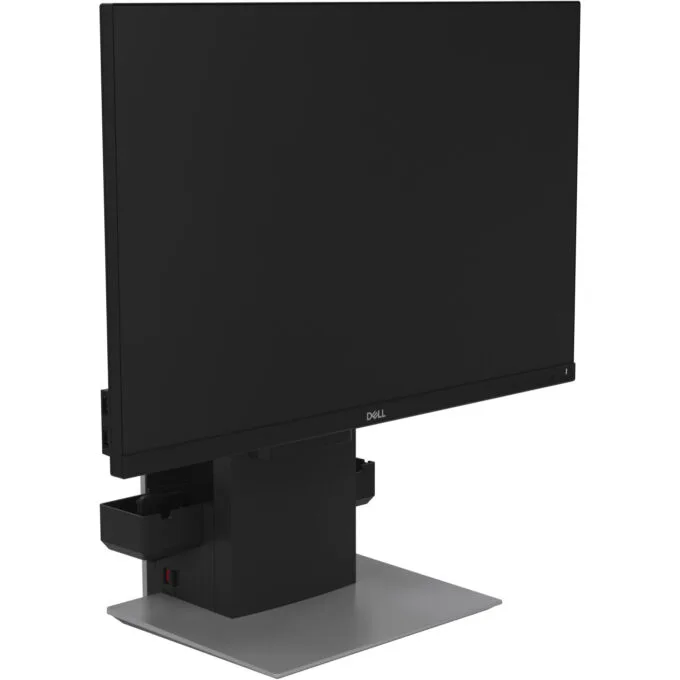Dell OptiPlex Stand - OSS21 - Silver, Height-Adjustable Freestanding Monitor Stand, Fits up to 27" (68.6 cm), 5.7 kg Capacity — image 12