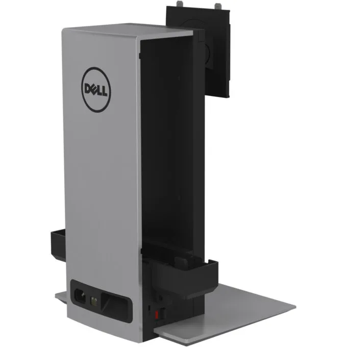 Dell OptiPlex Stand - OSS21 - Silver, Height-Adjustable Freestanding Monitor Stand, Fits up to 27" (68.6 cm), 5.7 kg Capacity — image 18