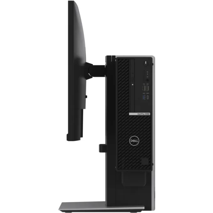 Dell OptiPlex Stand - OSS21 - Silver, Height-Adjustable Freestanding Monitor Stand, Fits up to 27" (68.6 cm), 5.7 kg Capacity — image 19