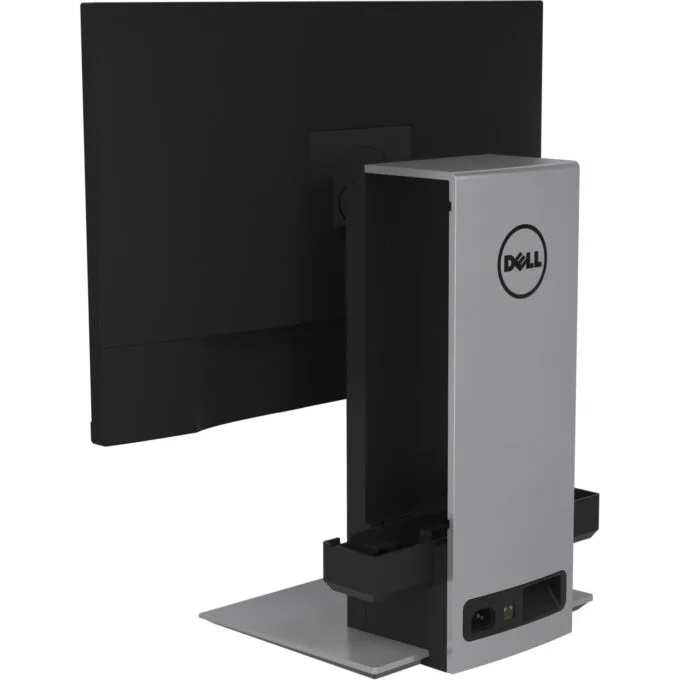 Dell OptiPlex Stand - OSS21 - Silver, Height-Adjustable Freestanding Monitor Stand, Fits up to 27" (68.6 cm), 5.7 kg Capacity — image 22