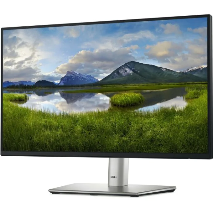 Dell P2225H 21.5-inch FHD IPS Monitor - 1920x1080 - Black/Silver - HDMI DP VGA USB-C - 5ms — image 2