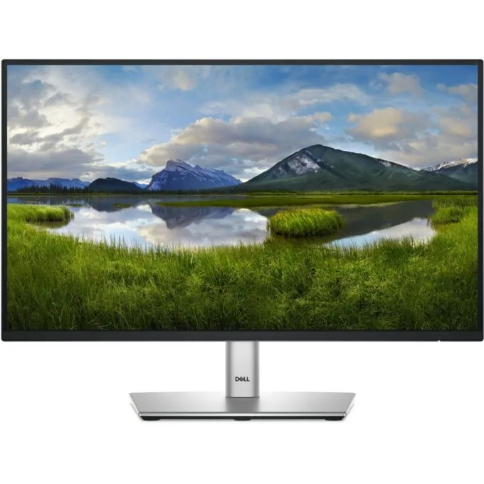 Dell P2225H 21.5-inch FHD IPS Monitor - 1920x1080 - Black/Silver - HDMI DP VGA USB-C - 5ms — image 1